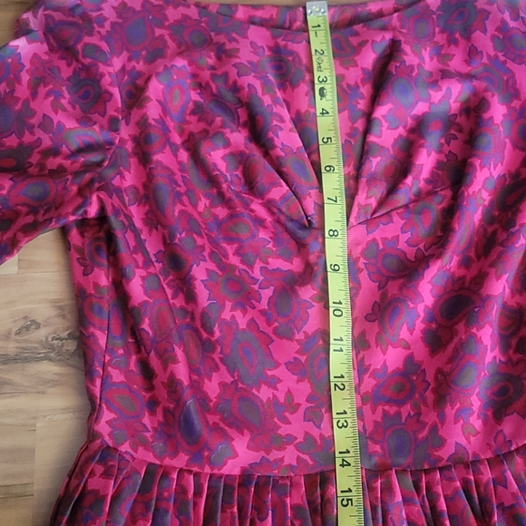 Vintage 50s Floral Day Dress As Is Condition - Picture 16 of 16